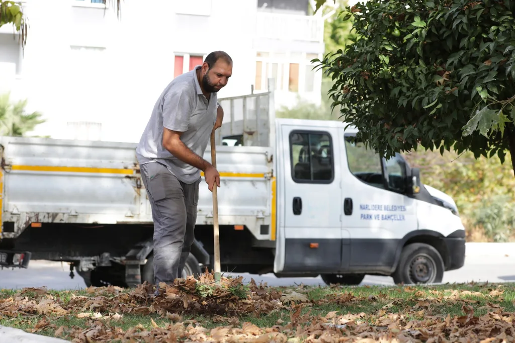 Narlıdere Parkları kışa hazırlanıyor