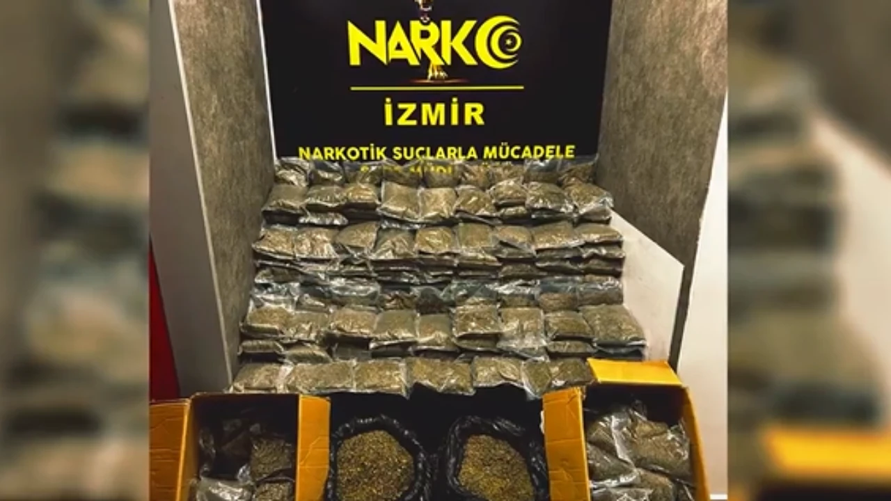 İzmir’de Büyük Uyuşturucu Operasyonu: 127 kilo yasaklı madde ele geçirildi