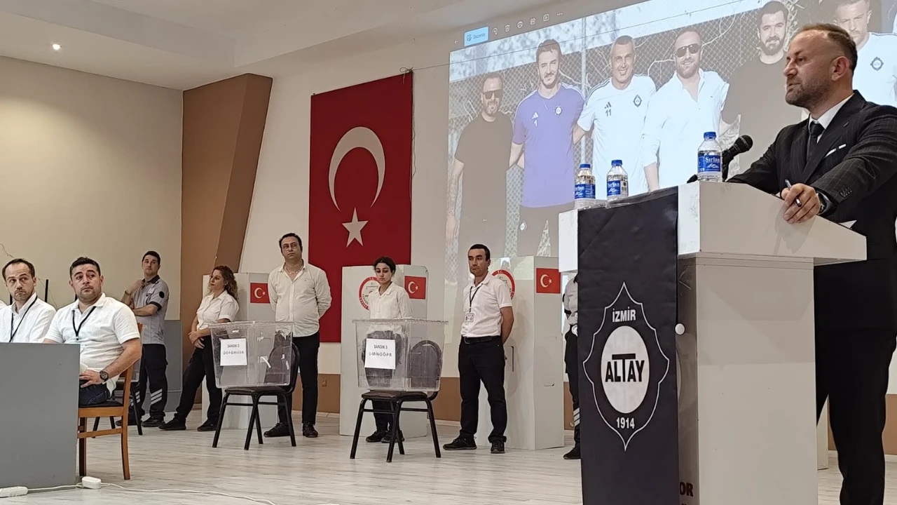 Altay’da yeni başkan Sinan Kanlı oldu