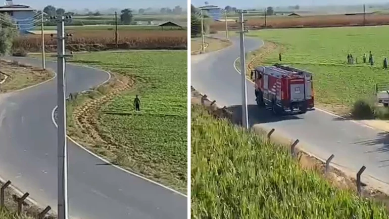 SON DAKİKA...İzmir'de helikopter düştü!