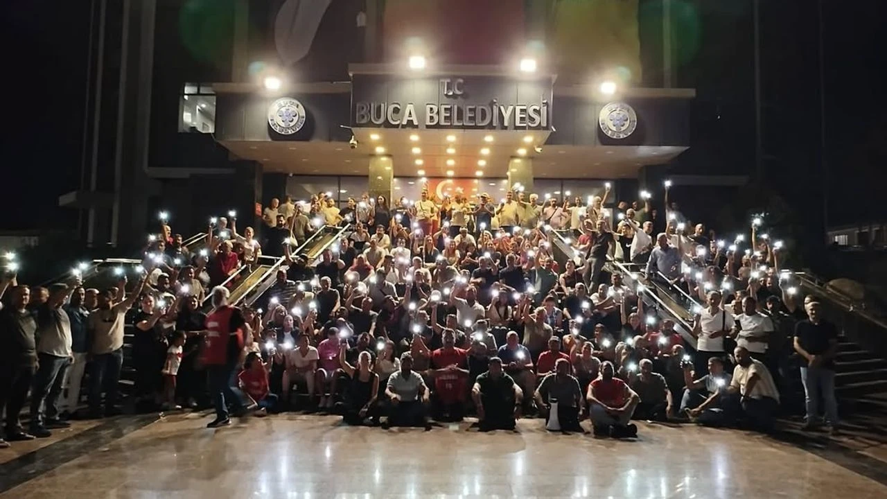 Buca’da işçilerden 7/24 nöbet… İşgal beşinci gününde!