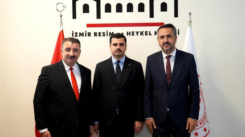 İnan ve Başdaş’tan sergi ziyareti