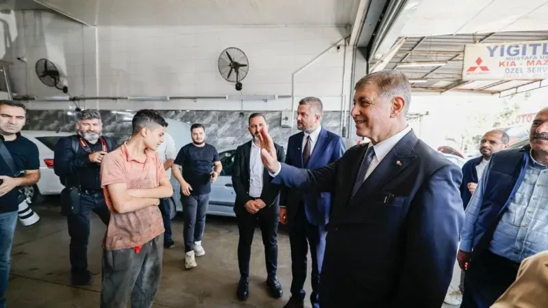 Başkan Tugay’dan 6. Sanayi Sitesi’ne Kapsamlı Dönüşüm Sözü