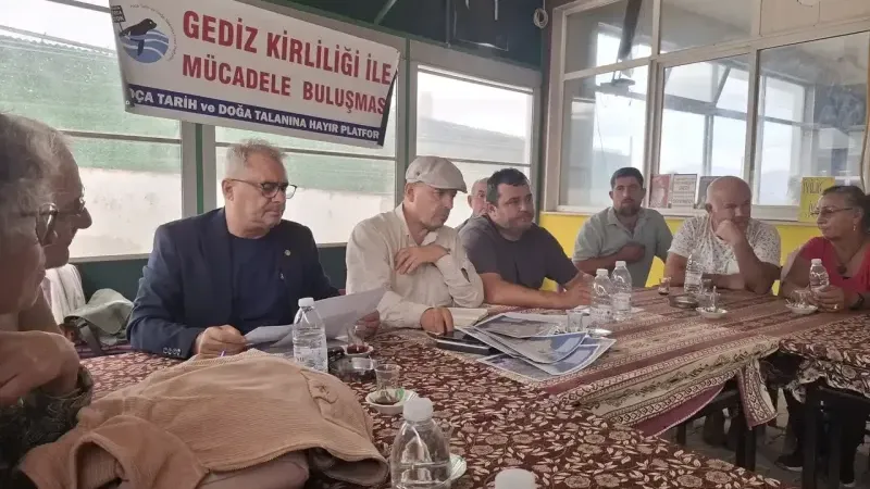 Foça’dan Menemen’e Gediz Kampanyası: “Gediz Ölüyor! Birlikte Durduralım”