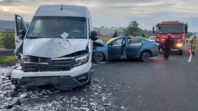 Feci Kaza İzmir’de: 1 Ölü, 4 Yaralı