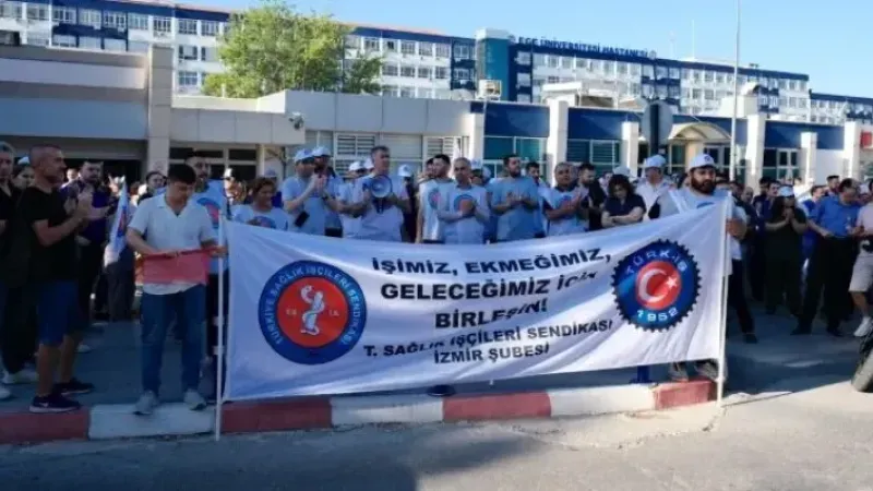 Ege Üniversitesi’nde Sağlık İşçileri Bugün İş Bırakıyor