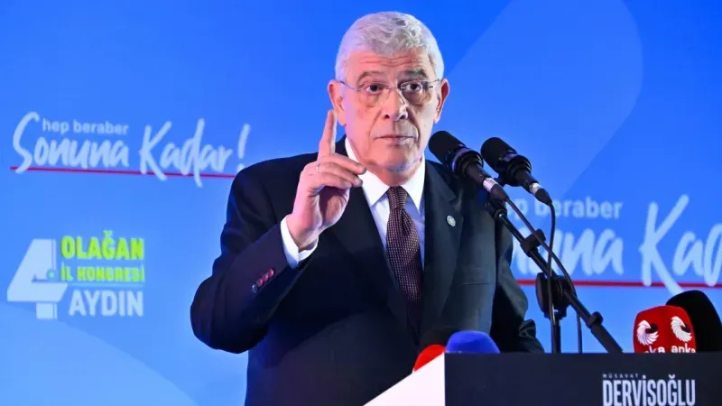 İYİ Parti Genel Başkanı Müsavat Dervişoğlu İzmir'de konuştu