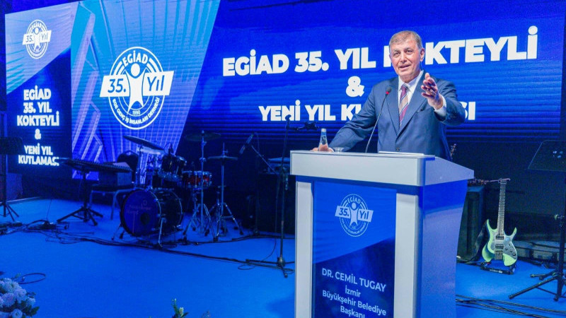 Başkan Tugay'dan genç iş insanlarına İzmir için kenetlenme çağrısı