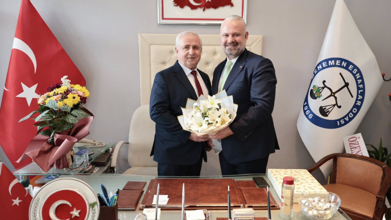 Başkan Pehlivan’dan Menemen Esnaflar Odası’na Tebrik Ziyareti