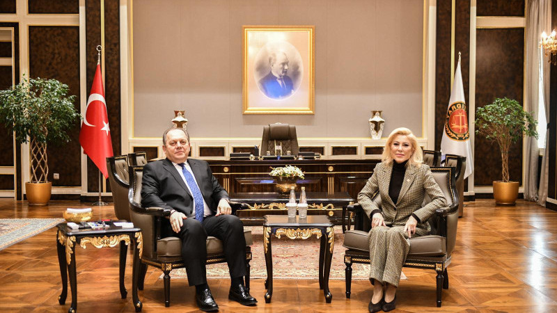 AK Parti İzmir Milletvekili Şebnem Bursalı, Yargıtay Başkanı Kerkez’i ziyaret etti