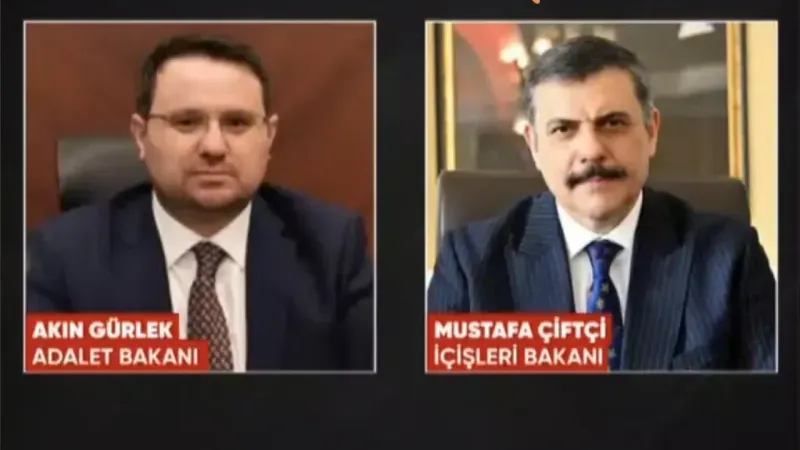 Adalet ve İçişleri Bakanları değişti!