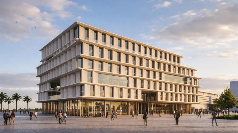 İşte İzmir Büyükşehir Belediyesi'nin yeni binası!