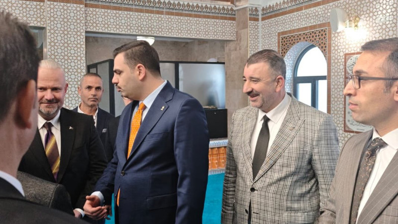 AK Parti Konak İlçe Başkanı Başdaş, Cami Açılışına Katıldı