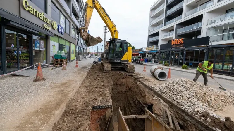 İZSU'nun 350 milyon liralık Balatçık yatırımında yüzde 37 tamamlandı