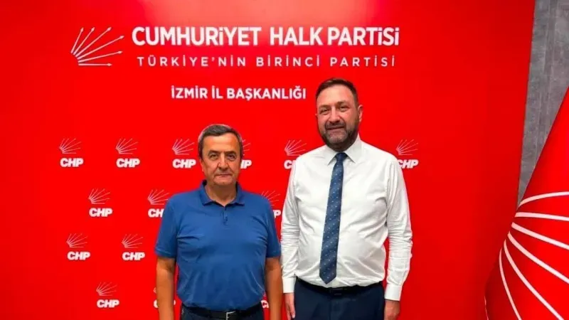 Abdül Batur'dan CHP İzmir İl Başkanlığı'na ziyaret