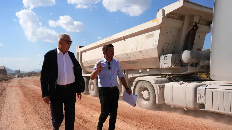 Kemalpaşa’da yeni çevre yolu için çalışmalar sürüyor