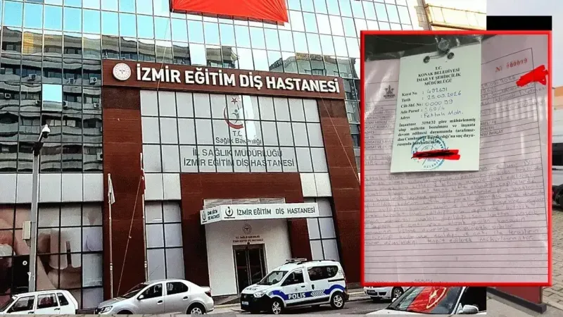 Konak Belediyesi Devlet Hastanesinin B Blokunu Mühürledi