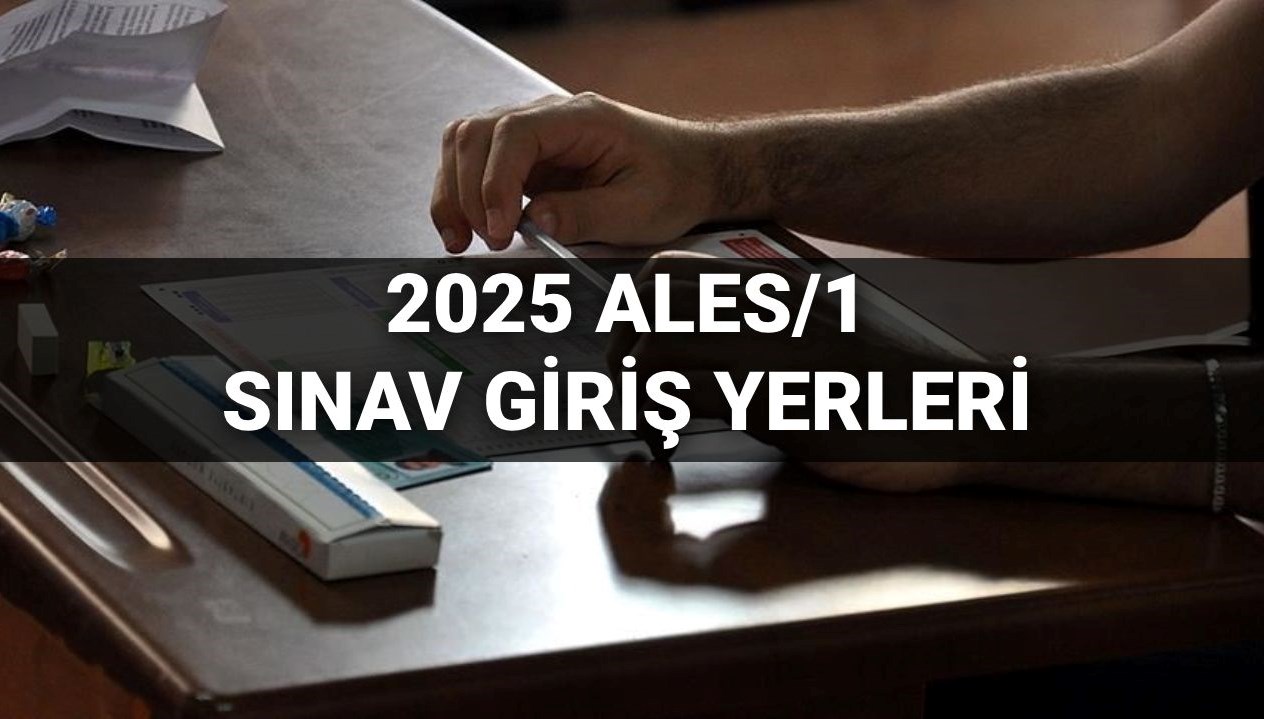 ALES/1 sınav giriş yerleri sorgulama ekranı: (2025 ÖSYM ALES sınavı tarihleri)