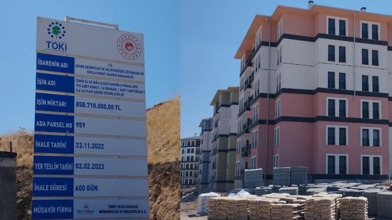 Aliağa'da TOKİ belirsizliği: 759 hak sahibi mağdur