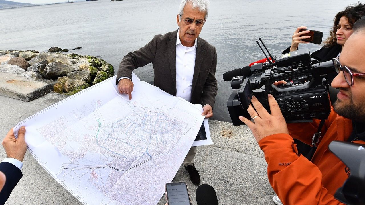 İZSU: “Körfez’e deşarj edilen su evsel atık değil, Temiz yağmur suyudur”