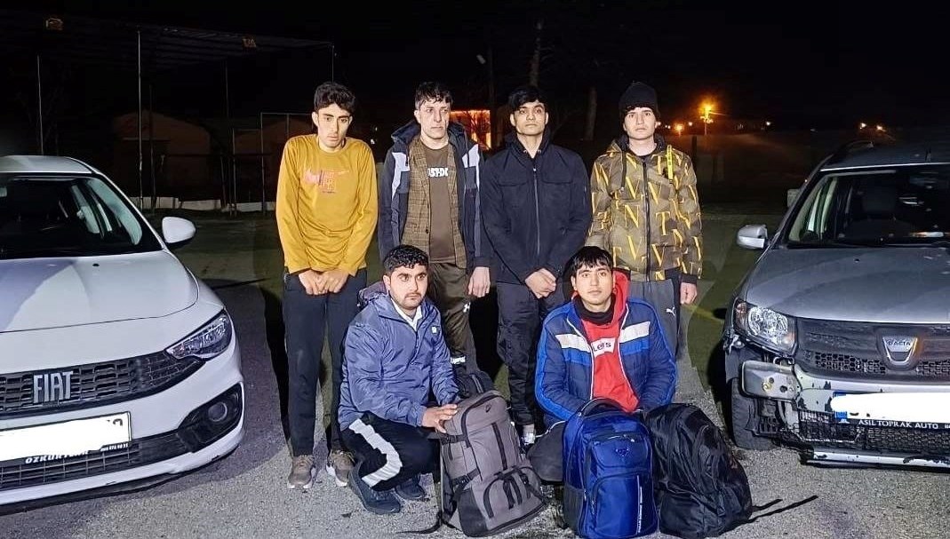 Kırklareli ve Edirne'de 24 kaçak göçmen yakalandı