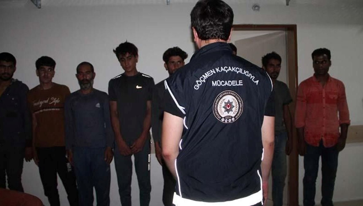 Kırklareli'nde 9 düzensiz göçmen yakalandı