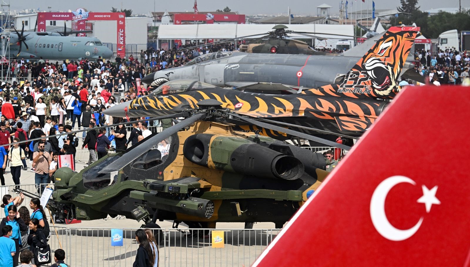 TEKNOFEST KKTC'yi ilk gününde 62 bin kişi ziyaret etti