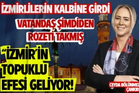 AK Partili Çankırı'ya İzmirliler şimdiden rozeti takmış
