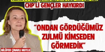 CHP'liler Nilüfer Çınarlı Mutlu'ya ateş püskürdü!