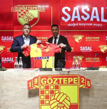 Şaşal Su, Göztepe'nin forma sponsoru oldu (1)