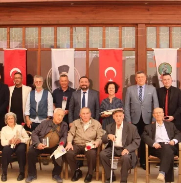 Başkan Mustafa Turan, Köy Enstitüleri mezunlarıyla bir araya geldi (1)