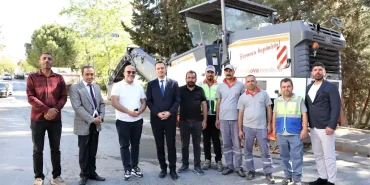 Başkan Ömer Eşki, haftaya asfalt çalışmasıyla başladı (3)